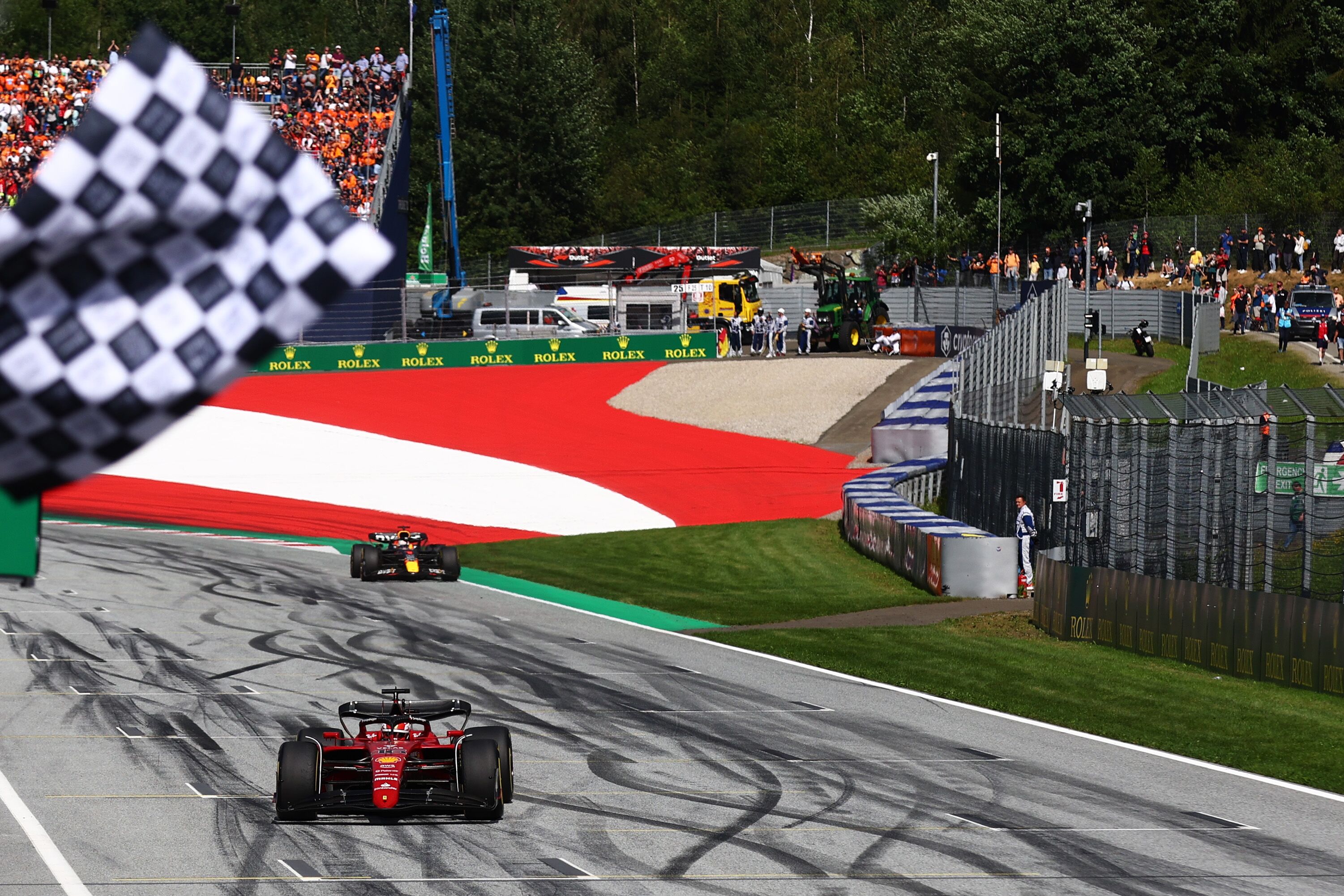 F1 race track